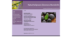 Desktop Screenshot of naturheilpraxis-wunderlin.ch